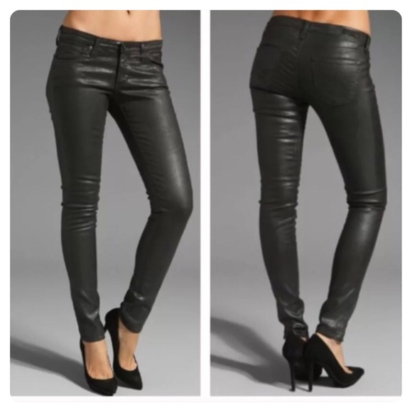 Ag Adriano Goldschmied Denim - AG Adriano Goldschmied The Legging Leatherette